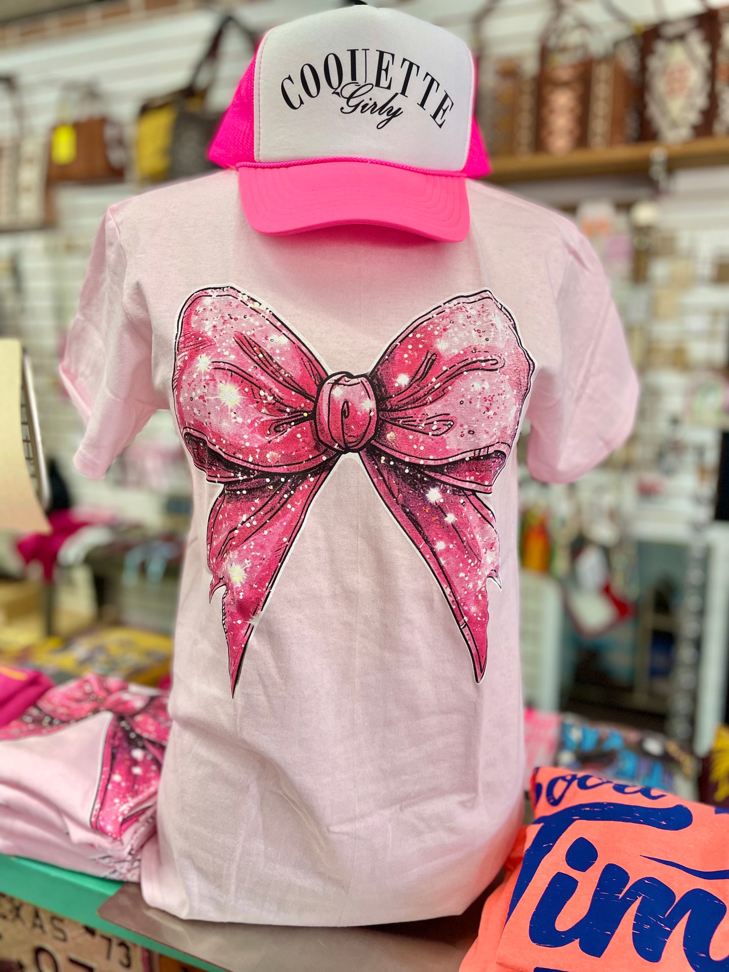 Sparkle Bow Tee