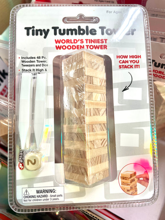 World’s Tiniest Tumble Tower