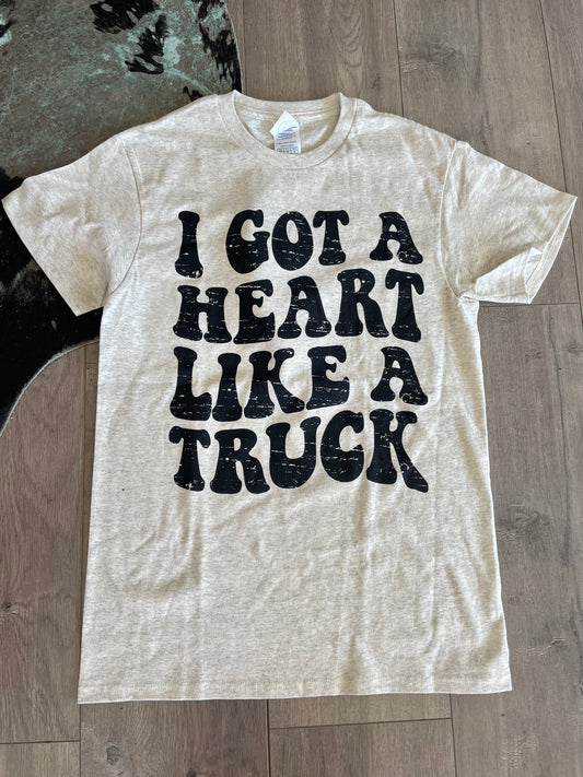 I Got a Heart Like a Truck Tee