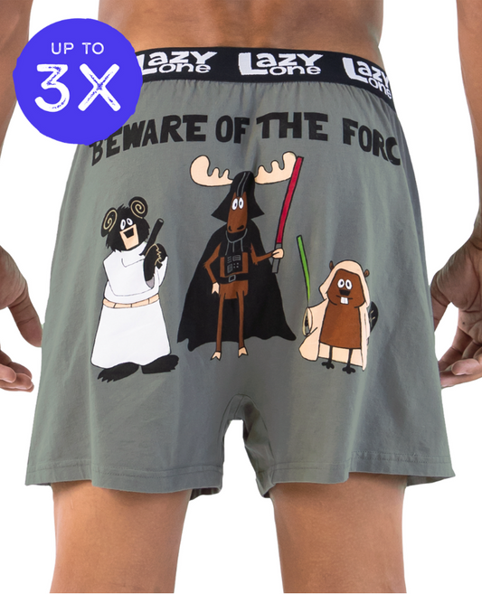 Beware of the Force Men's Funny Boxer