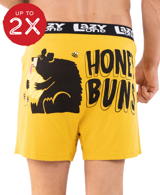 Honey Buns Men's Bear Funny Boxer