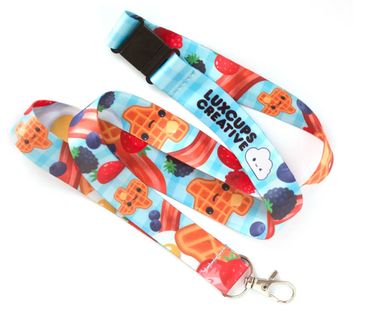 Texas Waffle Lanyard