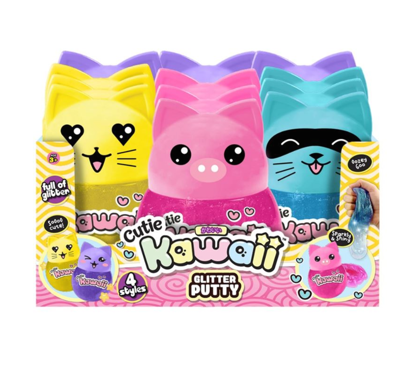 Cutie Kawaii Glitter Putty