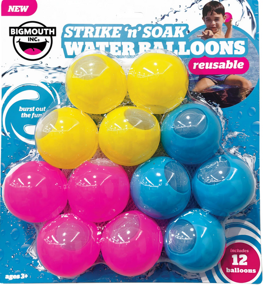 Quick-Fill Reusable Water Balloons