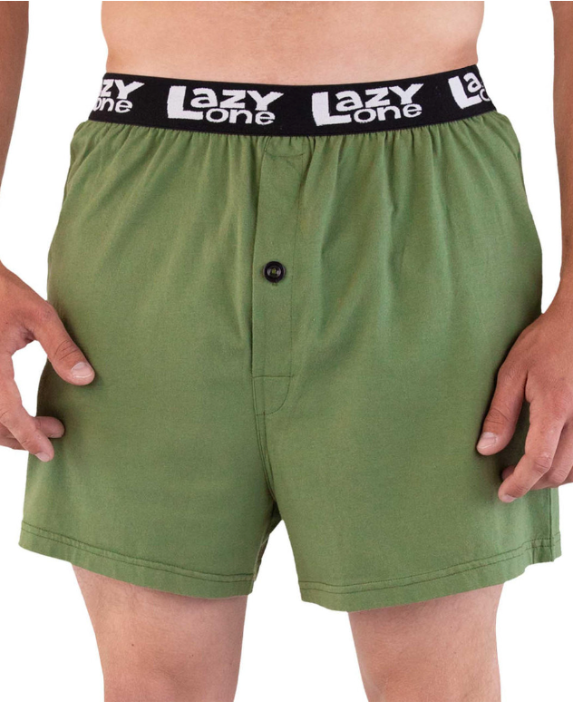 Sascrotch Green Boxers