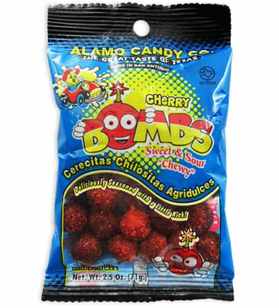 Alamo Candy Peg Bag Cherry Bombs