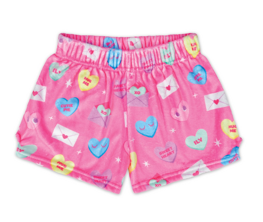 Love Notes Plush Shorts