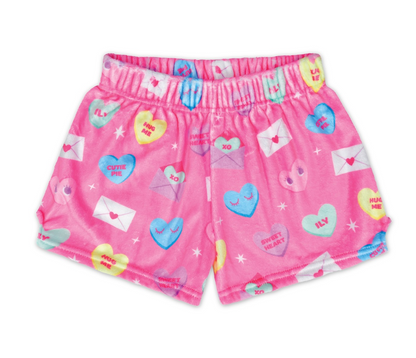 Love Notes Plush Shorts