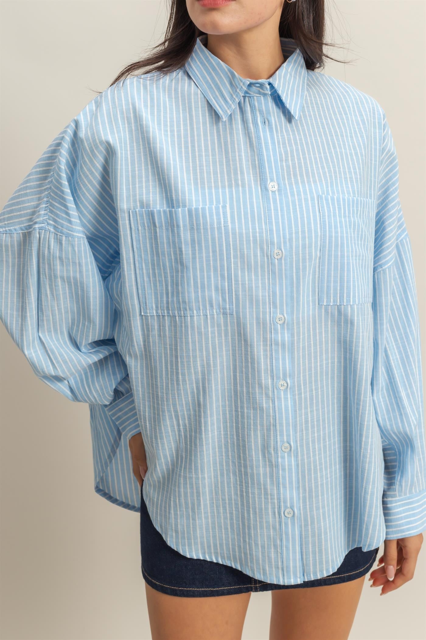 Oversized Button Down Shirt