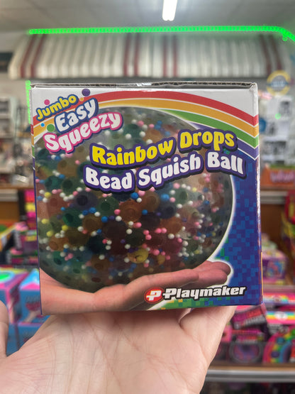 Jumbo Super Rainbow Drops Squish Ball
