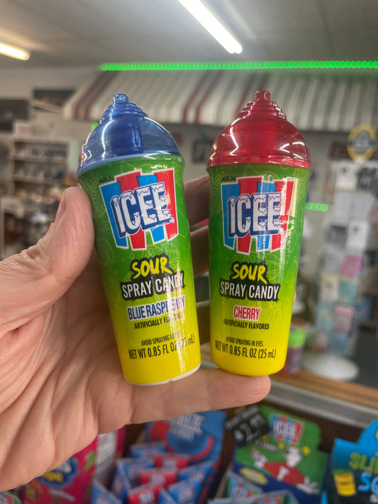 Sour Icee Spray Candy