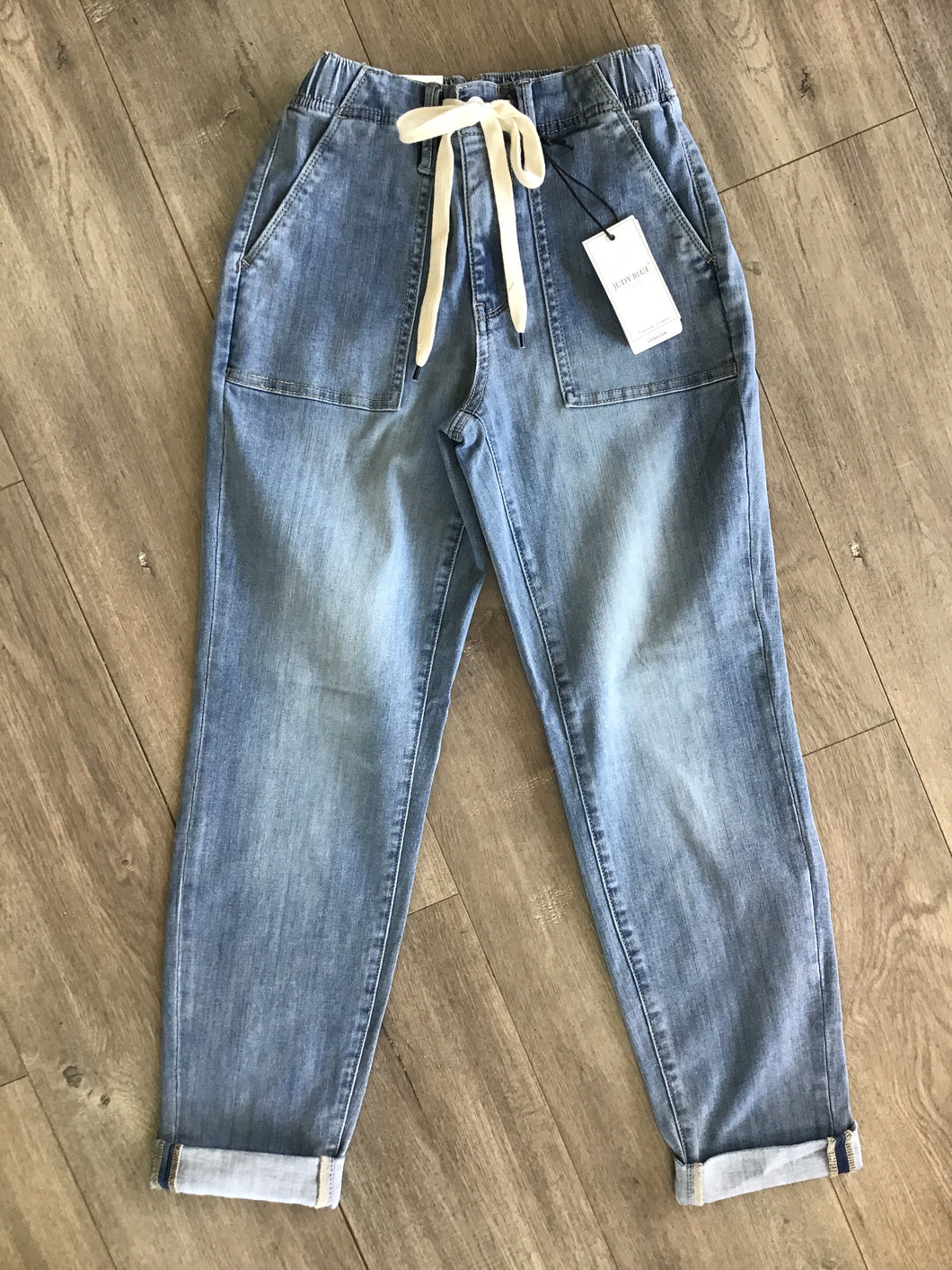 The Jeans – Boutique On Kraze Judy Blue Jogger Waist High Pull