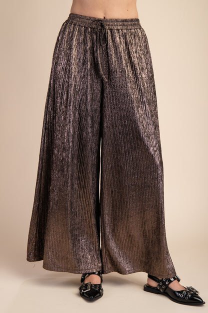 Shimmer Wide Leg Pants