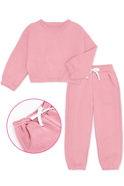 Girl's 2 pc Pant Jog Set