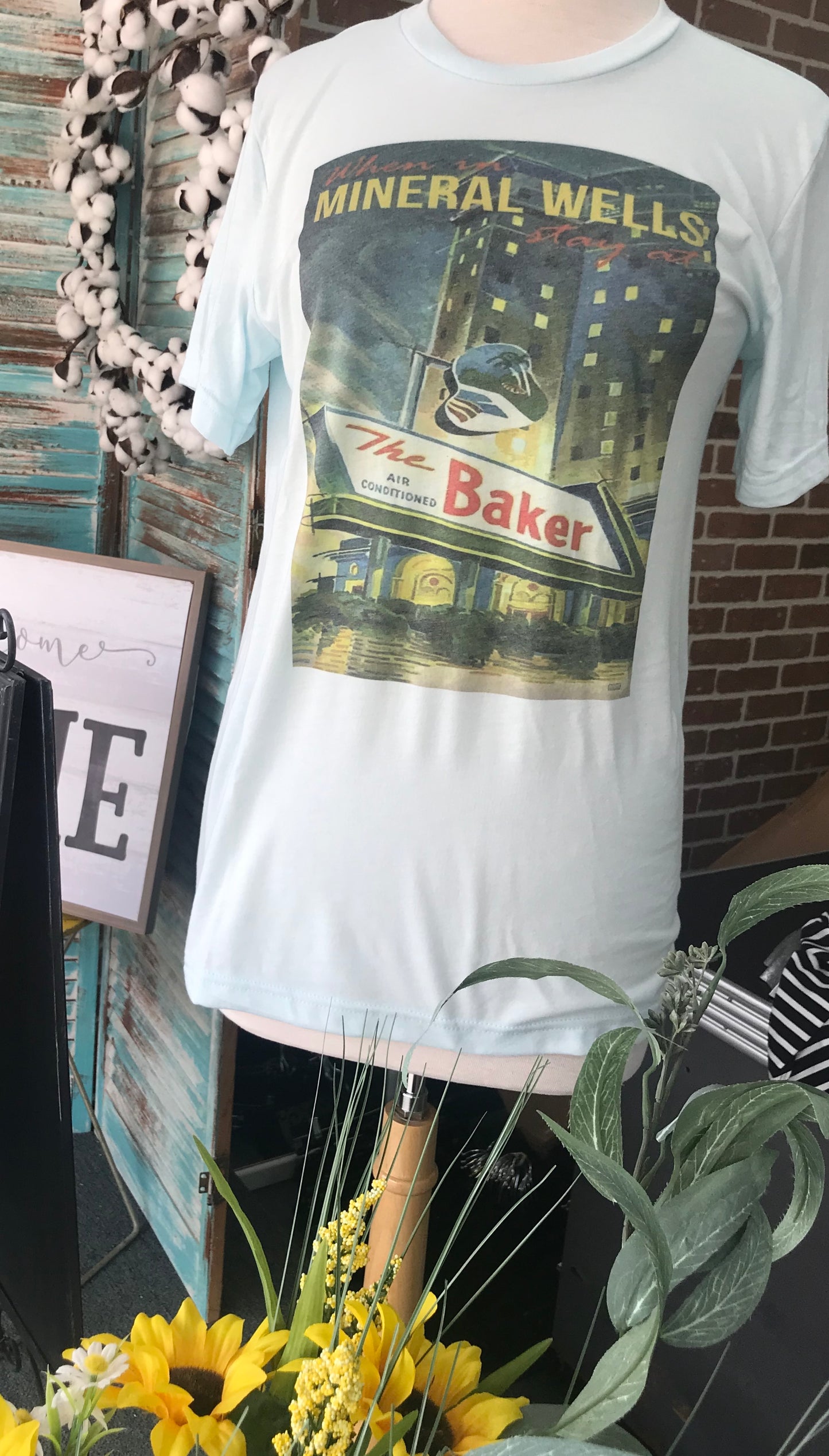 Retro Baker Hotel Tee