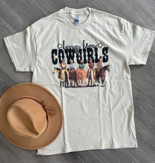 Long Live Cowgirls Tee