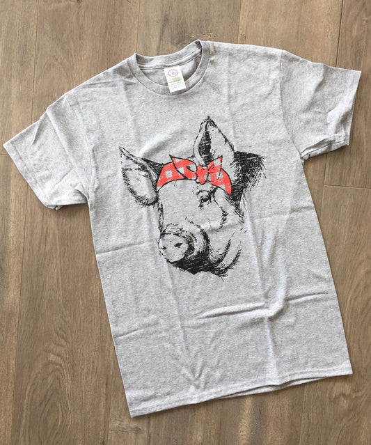 Pig Bandana Tee