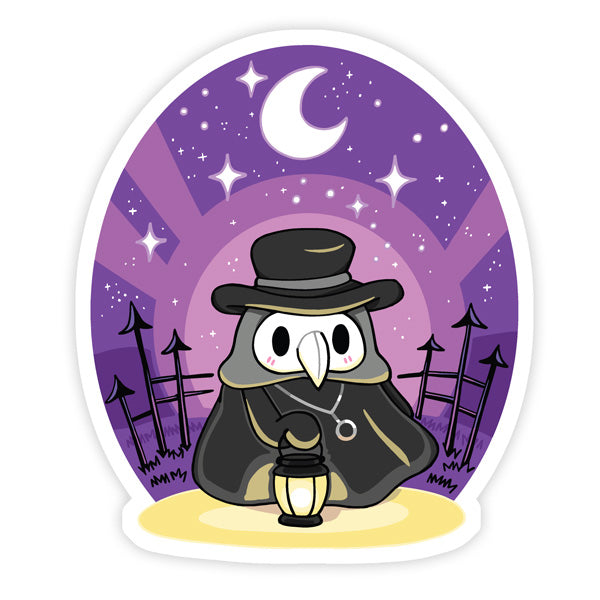 Plague Doctor Gate Sticker