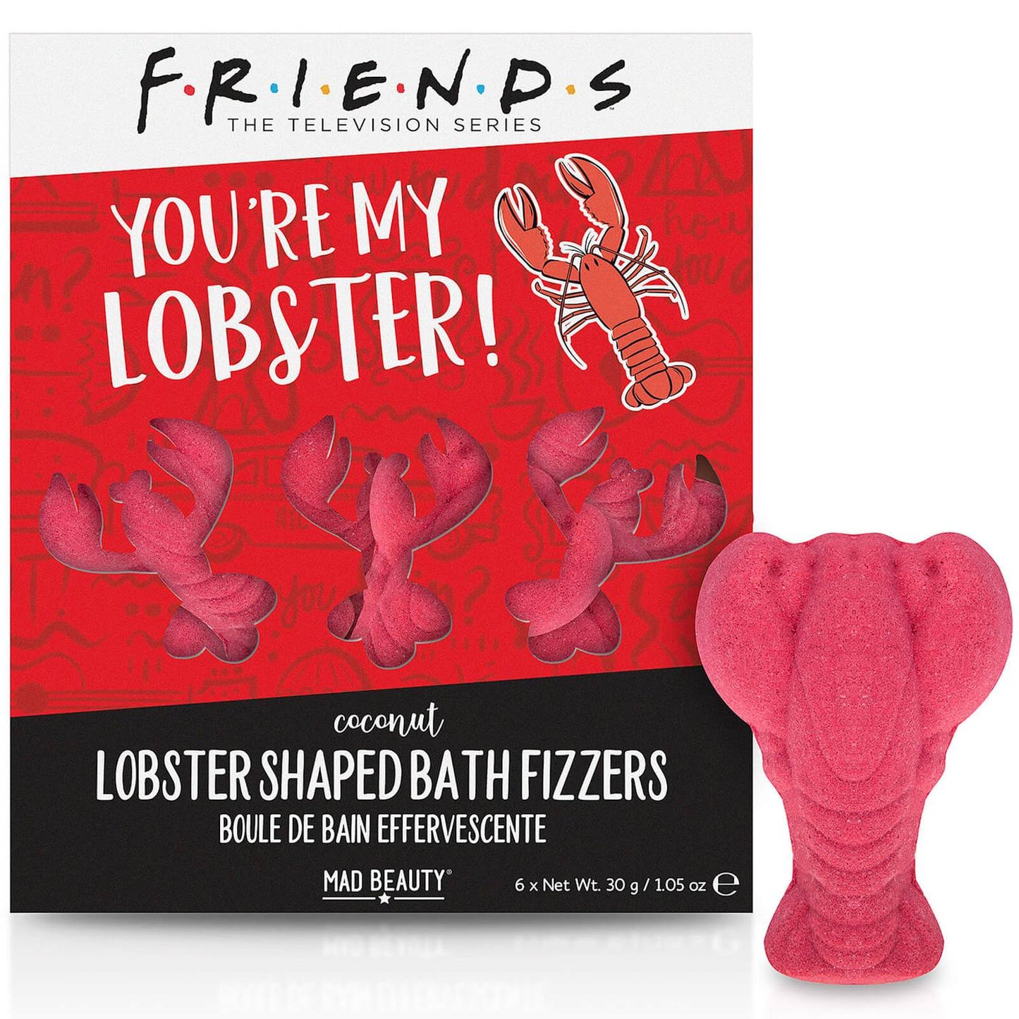FRIENDS You’re My Lobster Bath Fizzies