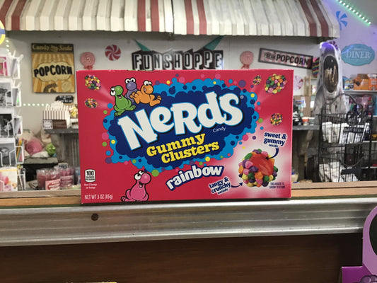 Rainbow Nerds Clusters Theatre Box